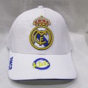 Gorra Real Madrid "OFICIAL" blanca niño