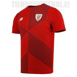Camiseta oficial calentamiento Jr. 2017/18 Athletic club de Bilbao New Balance