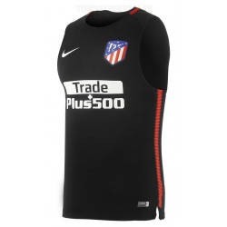 Camiseta negra sin manga Atlético de Madrid 2017/18 Nike