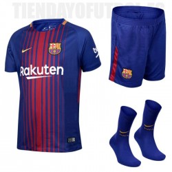 Mini Kit oficial 1 ª 2017/18 FC Barcelona Nike