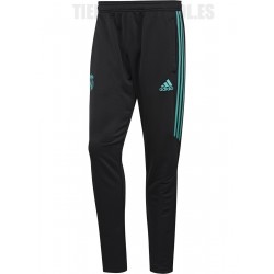  Pantalón oficial largo Real Madrid CF , negro Adidas