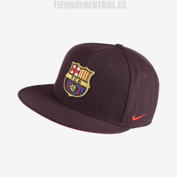 Gorra plana FC Barcelona granate Nike 