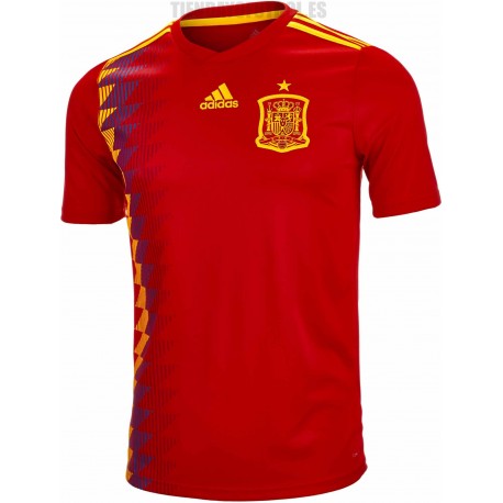 Contribuyente Polo huella Mundial 2018 camiseta niño España | Selección nueva camiseta mundial |  Camiseta Selección España 2018
