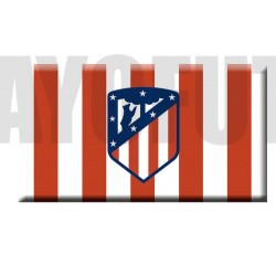 Imán oficial Escudo Atlético de Madrid RAYADO