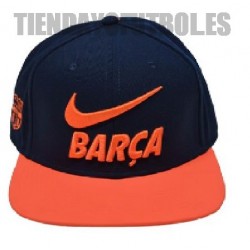 Gorra oficial plana azul FC Barcelona Nike