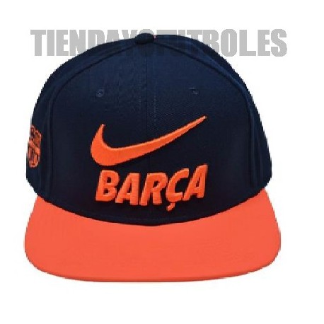gorra | Gorra Nike del | Barça gorra plana azul oscura