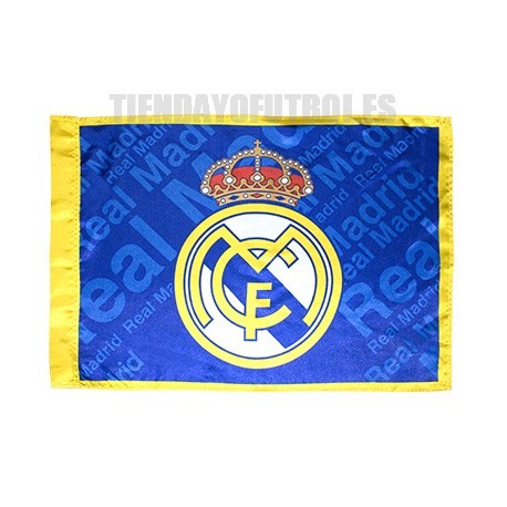 Bandera Peq. Real Madrid Azul
