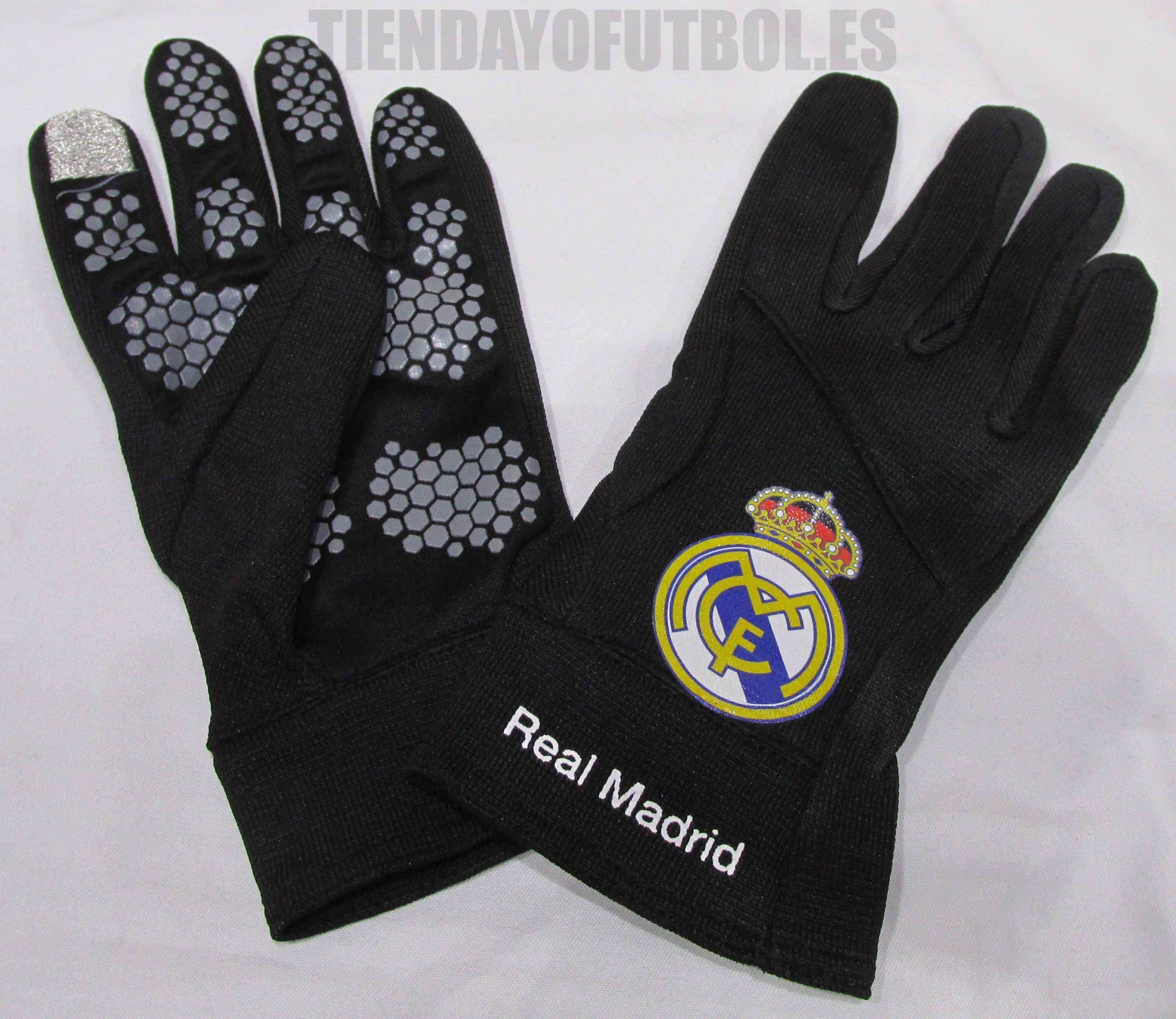 Guantes entrenamiento Real guantes del Real Madrid táctiles