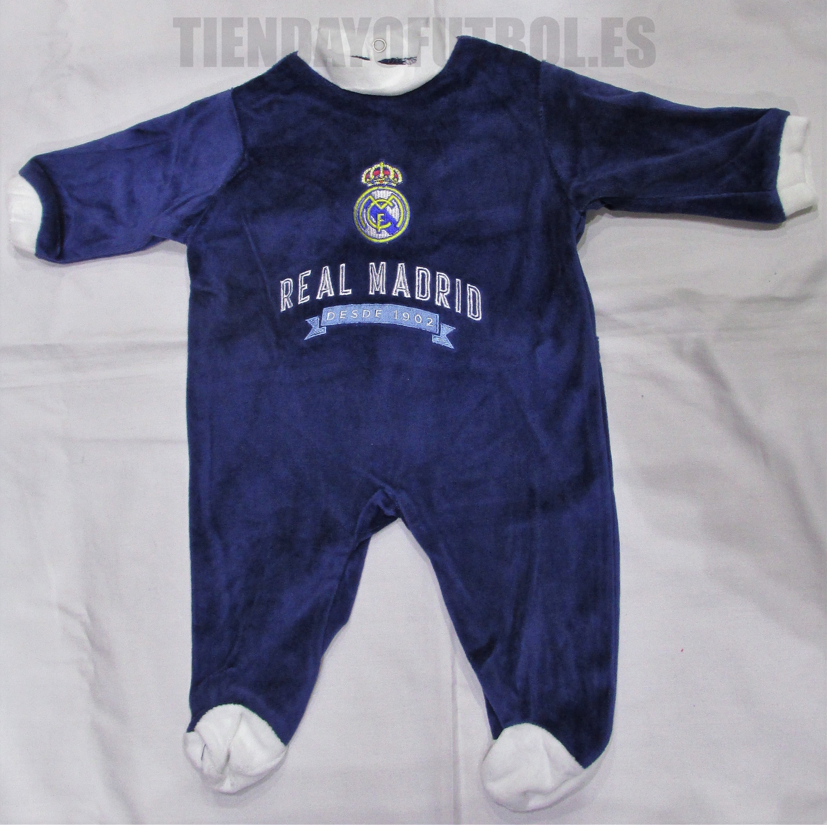 Real Madrid pijama bebe, Pelele invierno Real, Real pijama bebe largo