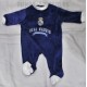 Pelele-pijama bebé azul oficial Real Madrid CF 