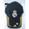 Gorra Negra- Amarillo oficial Real Madrid CF. Adidas