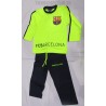 Pijama niño/a oficial FC Barcelona amarillo 