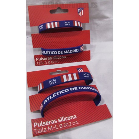 Pulsera silicona Atlético de Madrid
