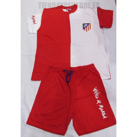 Pijama oficial corto adulto Atlético de Madrid