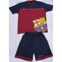 Pijama niño/a FC Barcelona oficial verano