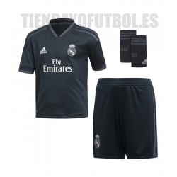  Mini Kit 2ª Real Madrid CF 2018/19 Adidas