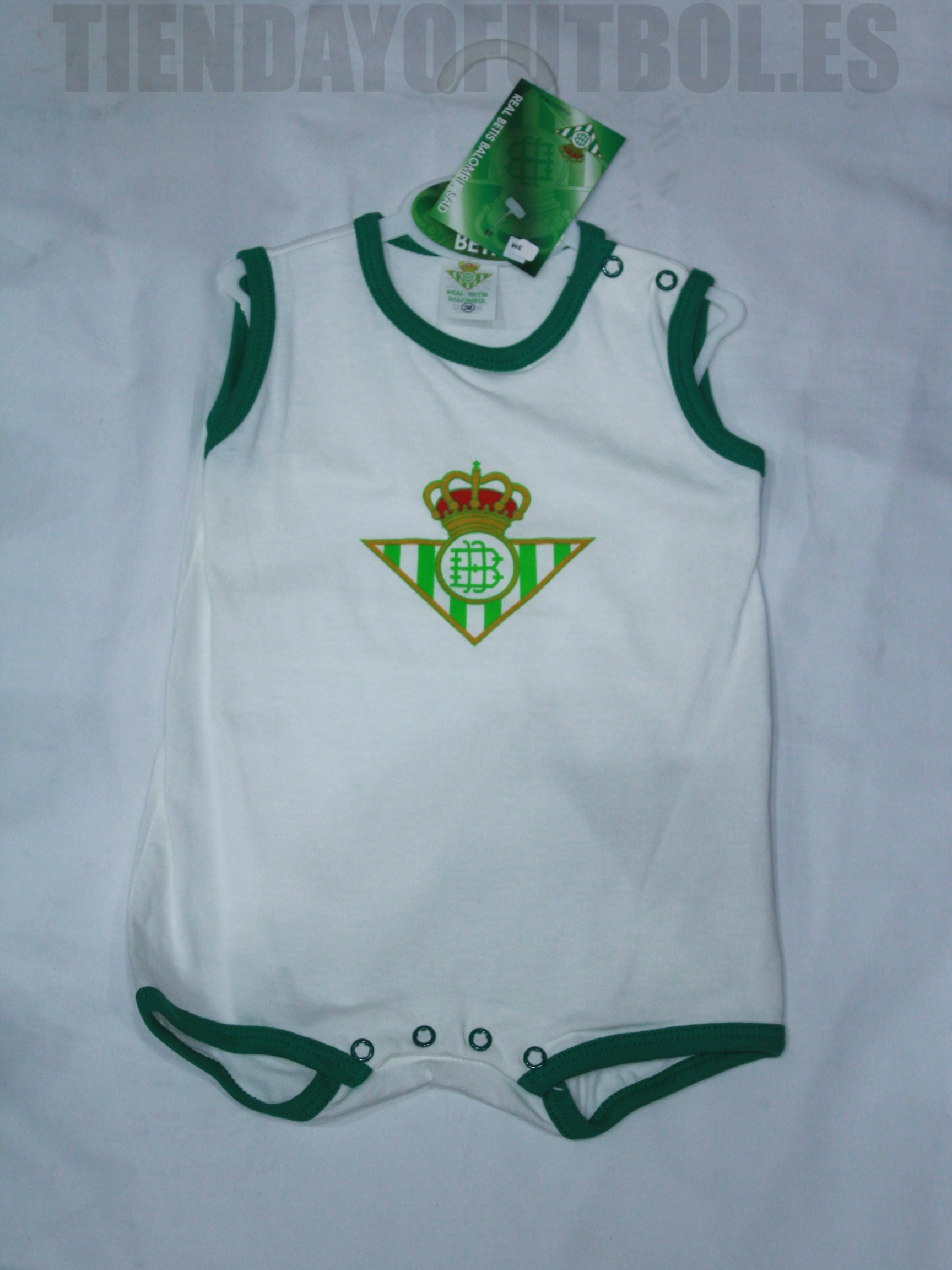 Continuación por ejemplo vena Ranita blanca Real Betis | Pelele verano Real Betis | Ranita bebe betis |  ropita bebe betica | ranita betis bebe