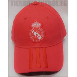 Gorra oficial coral Real Madrid CF. Adidas